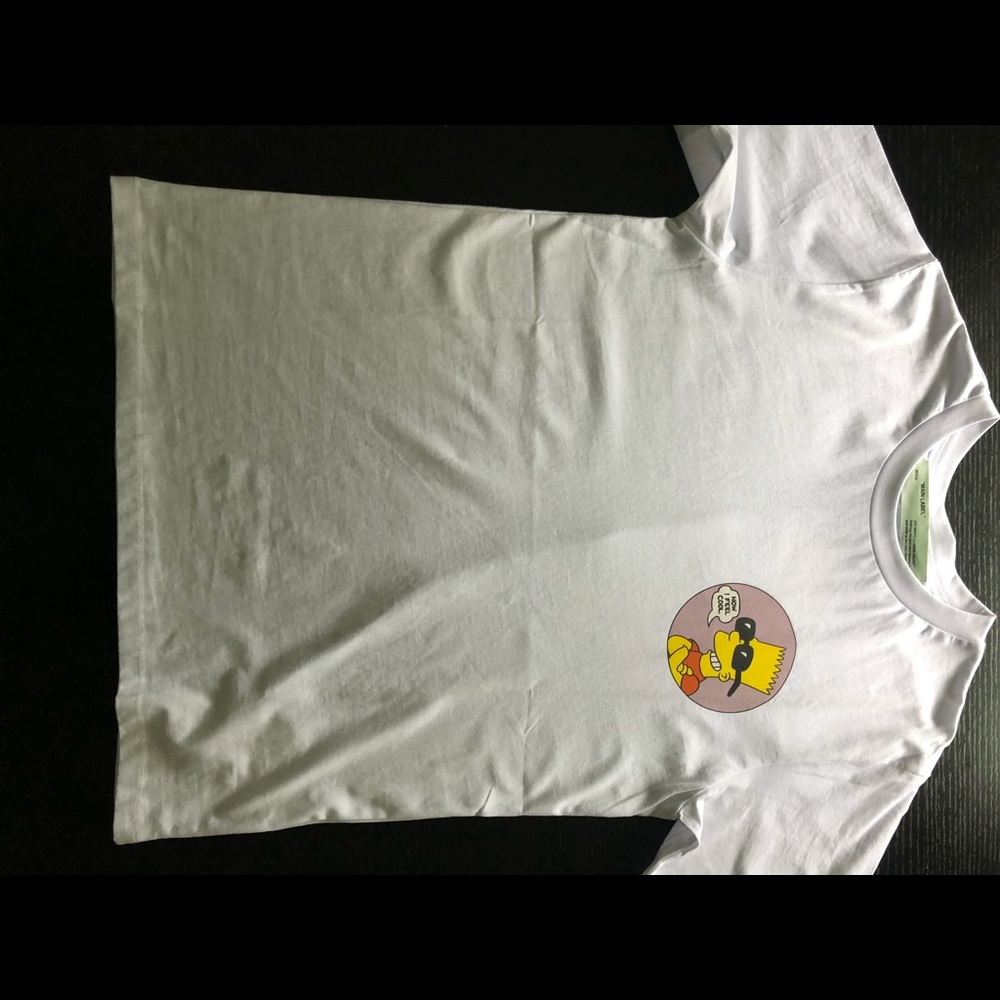 Off White x Public Enemy Bart Simpson